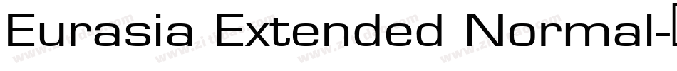 Eurasia Extended Normal字体转换